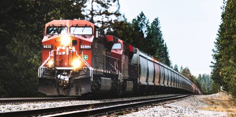 CP Canpotex heading south on the UP