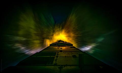 EWG light speed through Webb Canyon