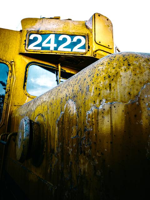 WER 2422 showing her age